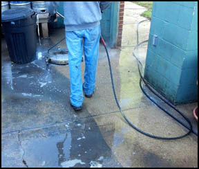 Dumpster Area Cleaning