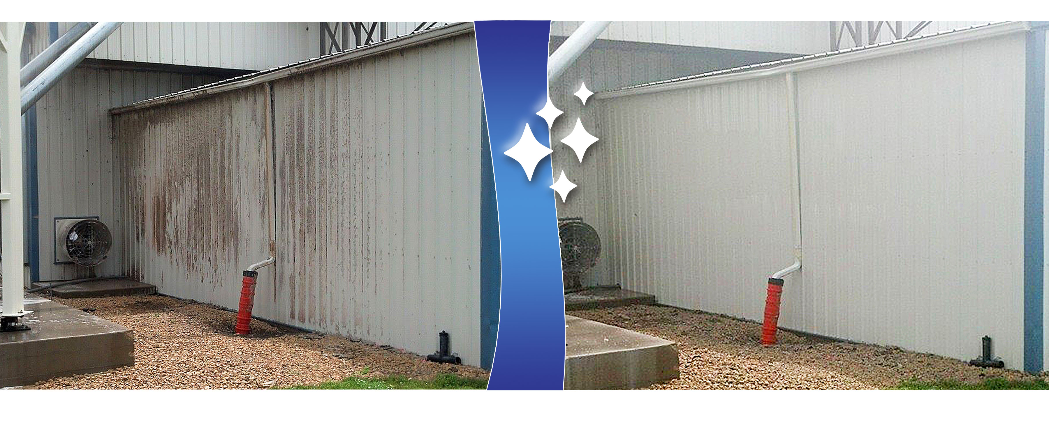 Power Washing Building